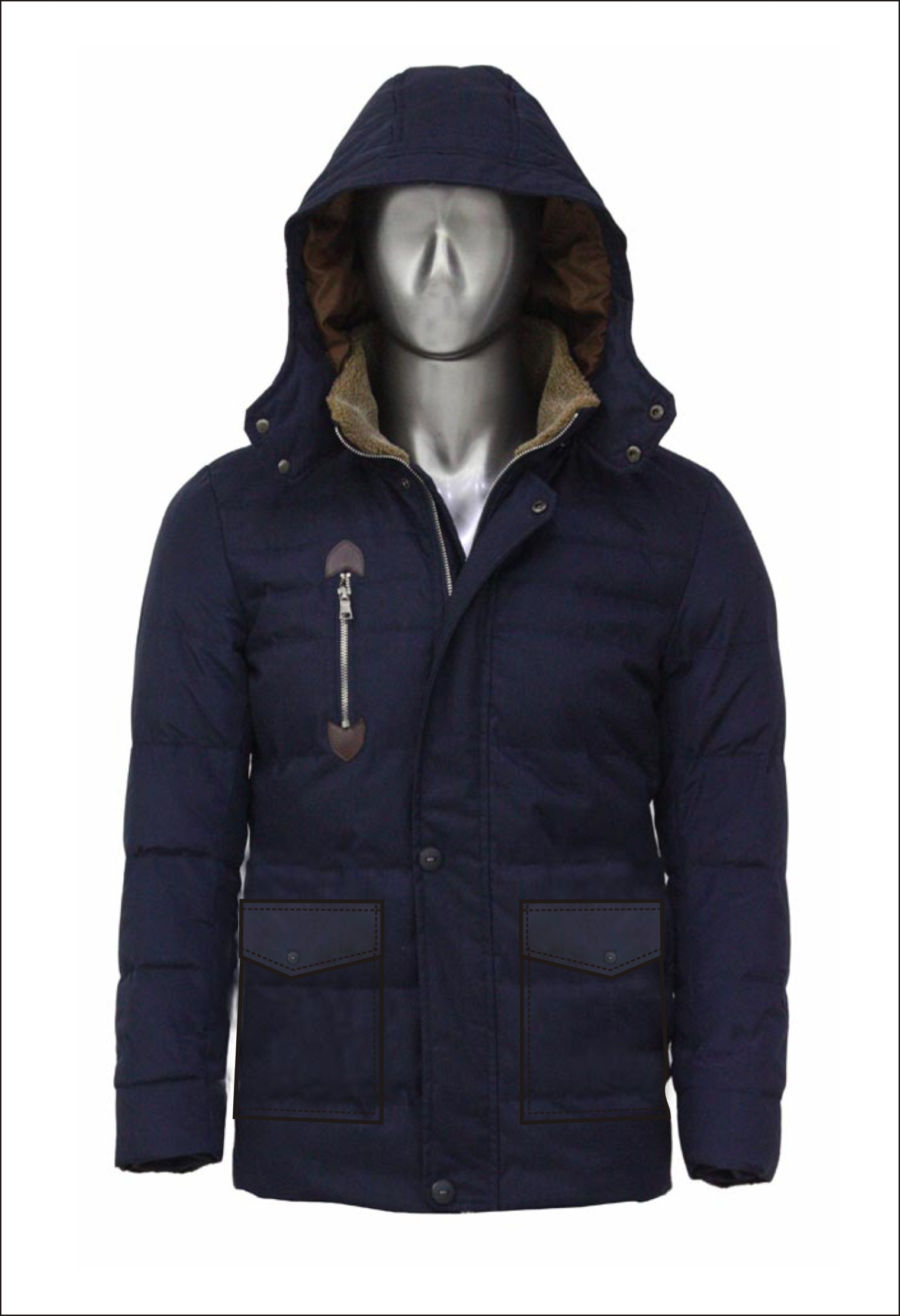 man padded jacket MJ21600P